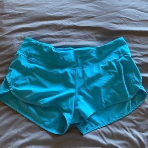 Like lemon baby blue mini shorts